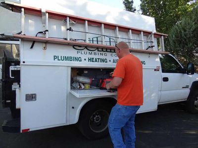 Drain Cleaning — A Drain Being Cleaned in Gardnerville, NV