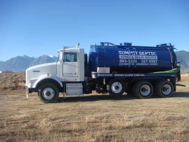 Residential Septic Services — A Septic Truck in Gardnerville, NV
