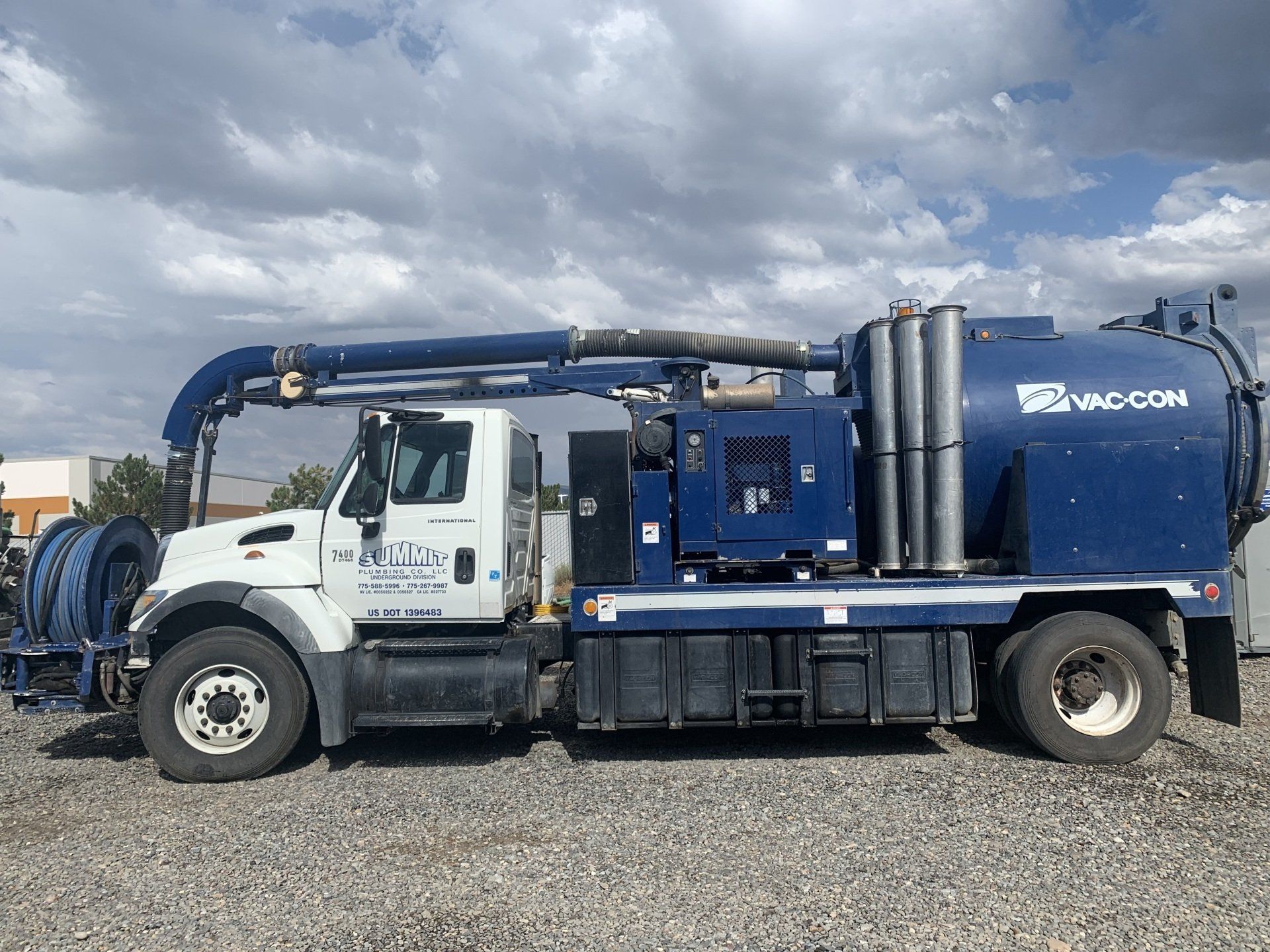 Residential Septic Rentals Services — A Septic Truck in Gardnerville, NV