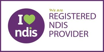 A logo that says `` i love registered nds provider ''