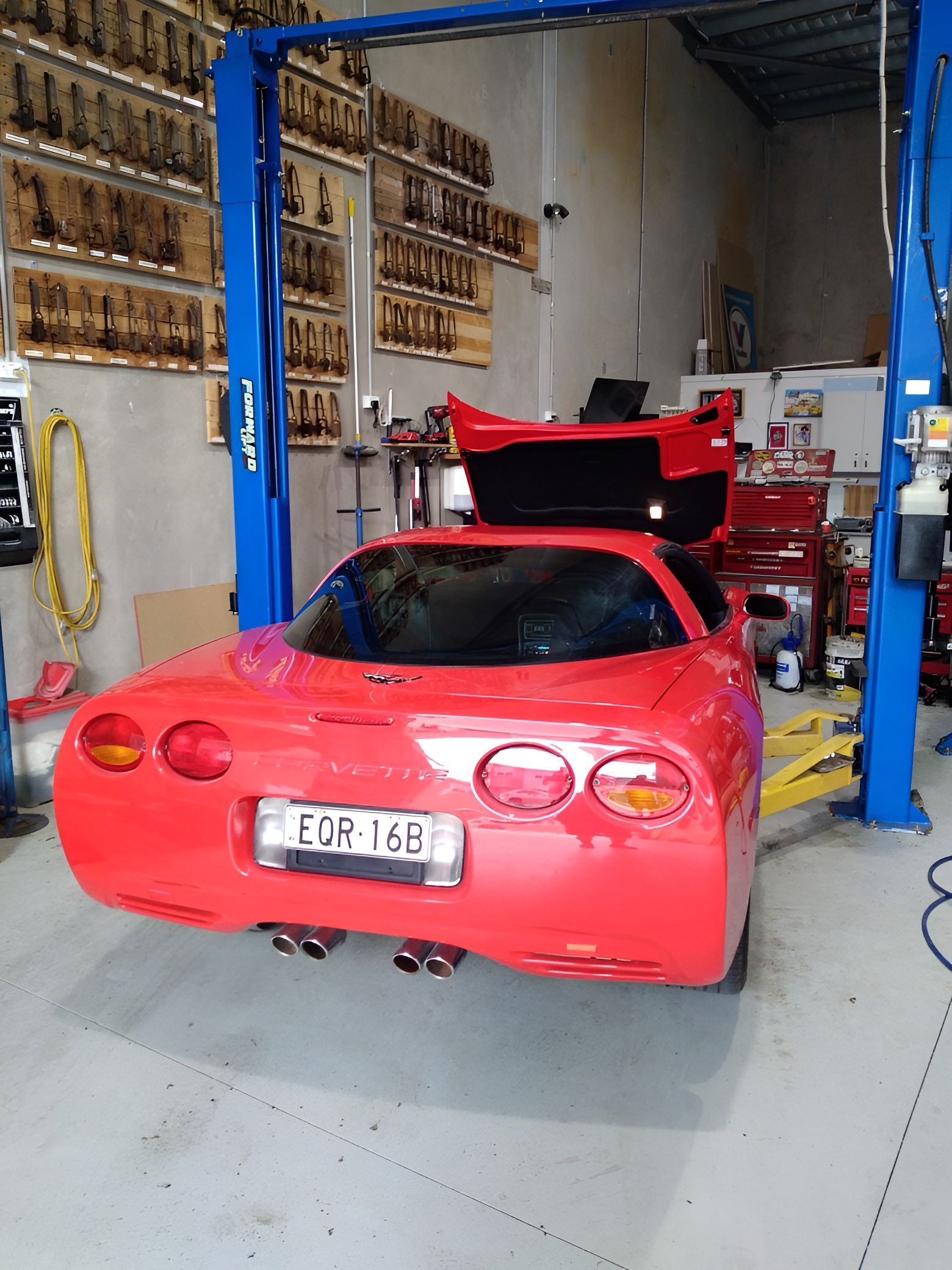 Car in a Garage — Assassin Automotive Solutions in South Murwillumbah, NSW