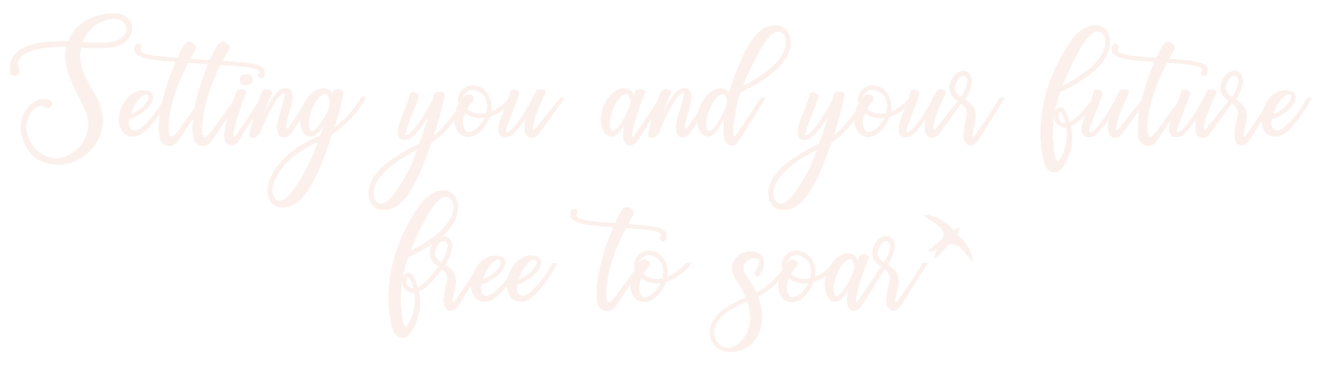 setting you and your future free to soar - sarah J. chapman
