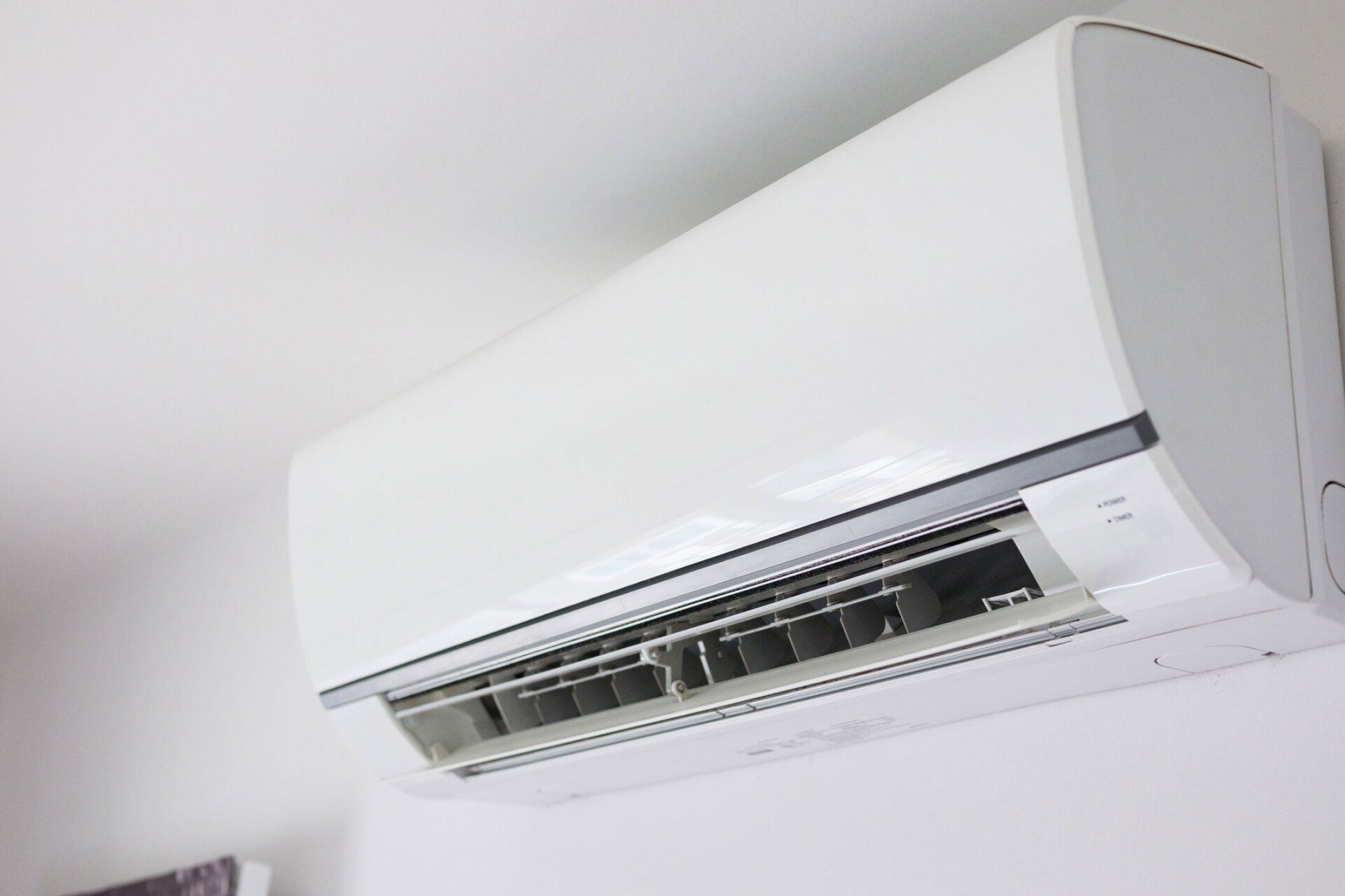 Air Conditioner on White Wall Room — Clarksdale, MS — Temperature Control Inc