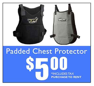 Padded Chest Protector Ad