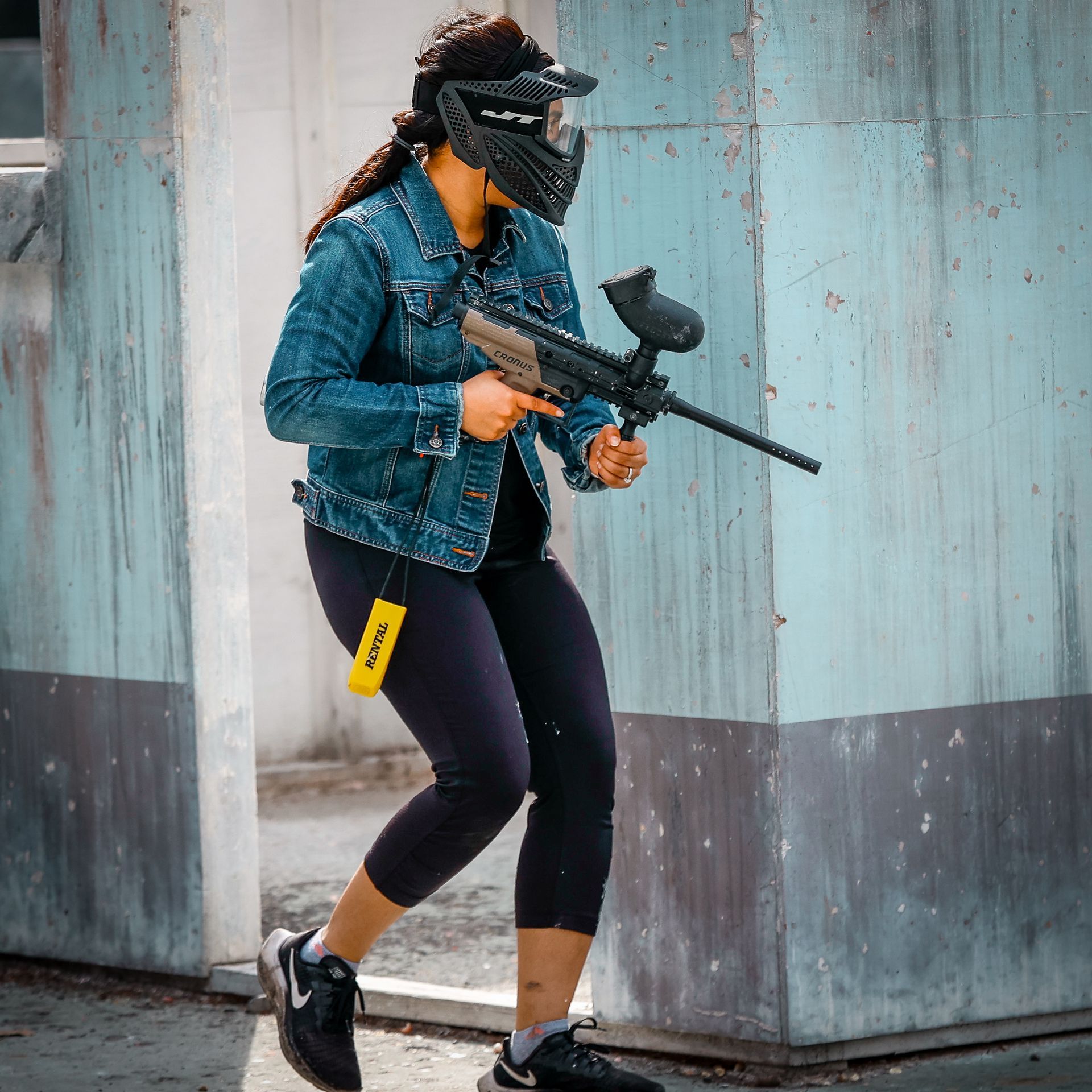 Play Low Impact Paintball at Boston Paintball - not your dad's paintball!