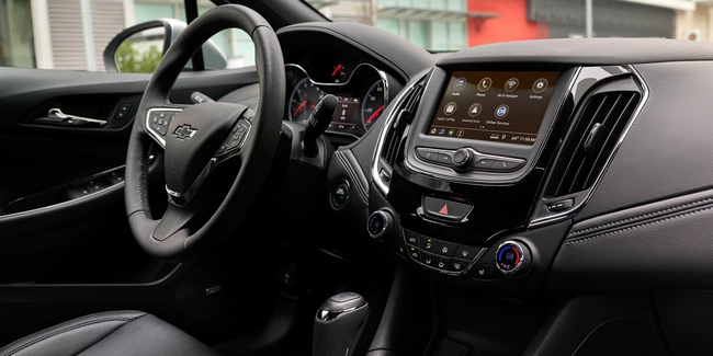 Interior Chevrolet Cruze Sturgeon Student Car