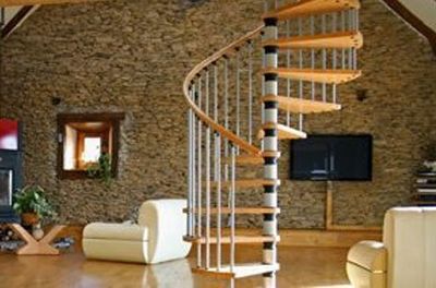spiral staircase design made by a specialist carpenter