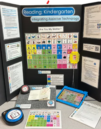 a display board with communication strategies