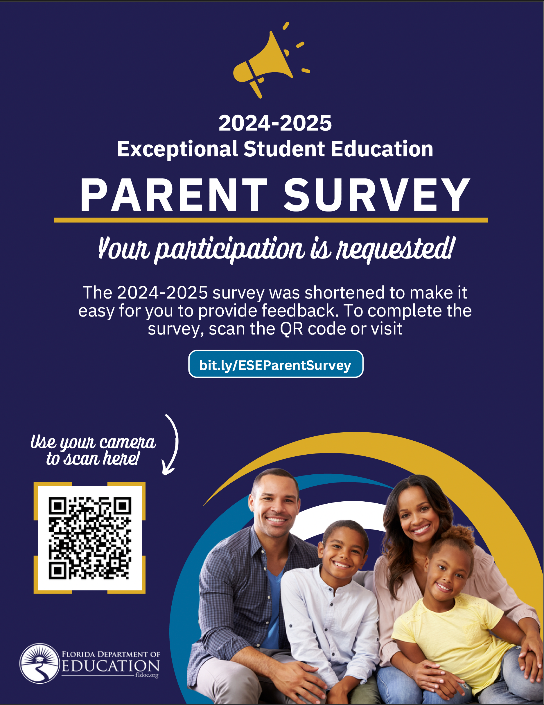Exceptional Student Education Parent Survey.