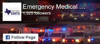 A facebook page for emergency medical services has 1,325 followers