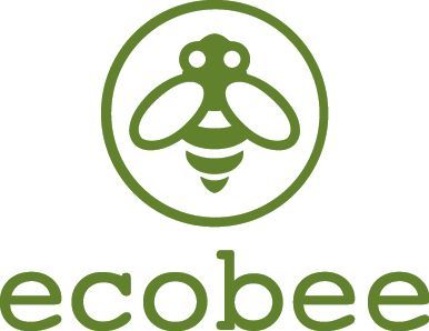 Le logo d'ecobee est une abeille verte dans un cercle.