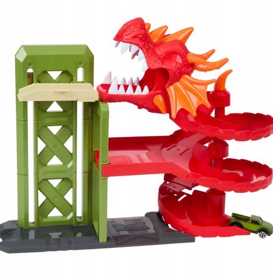 Teamsterz Monster Garage Autostraat met Lift en Auto