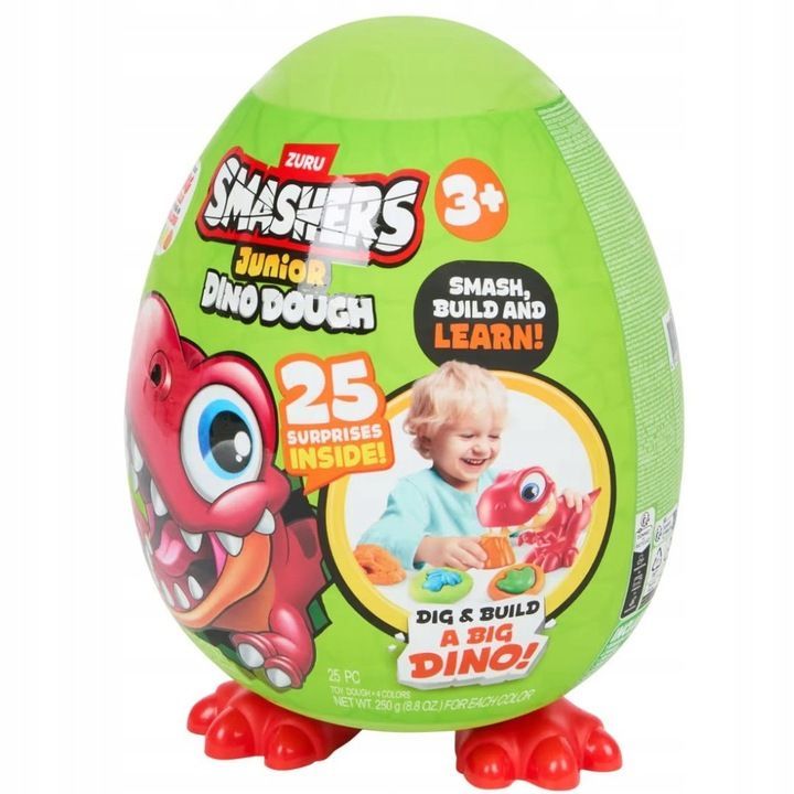 smashers junior dino dough egg