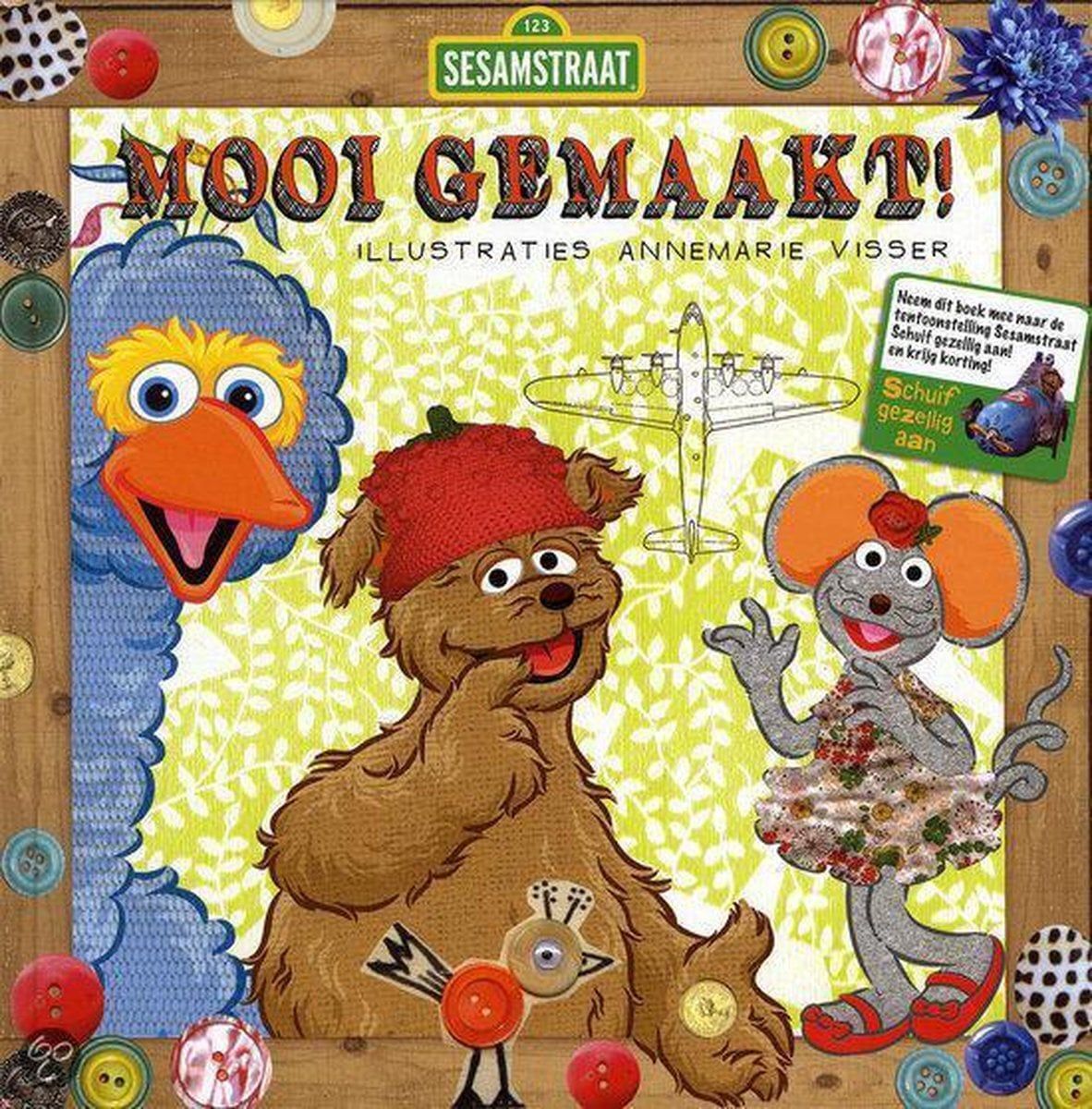 mooi gemaakt! Sesamstraat boek
