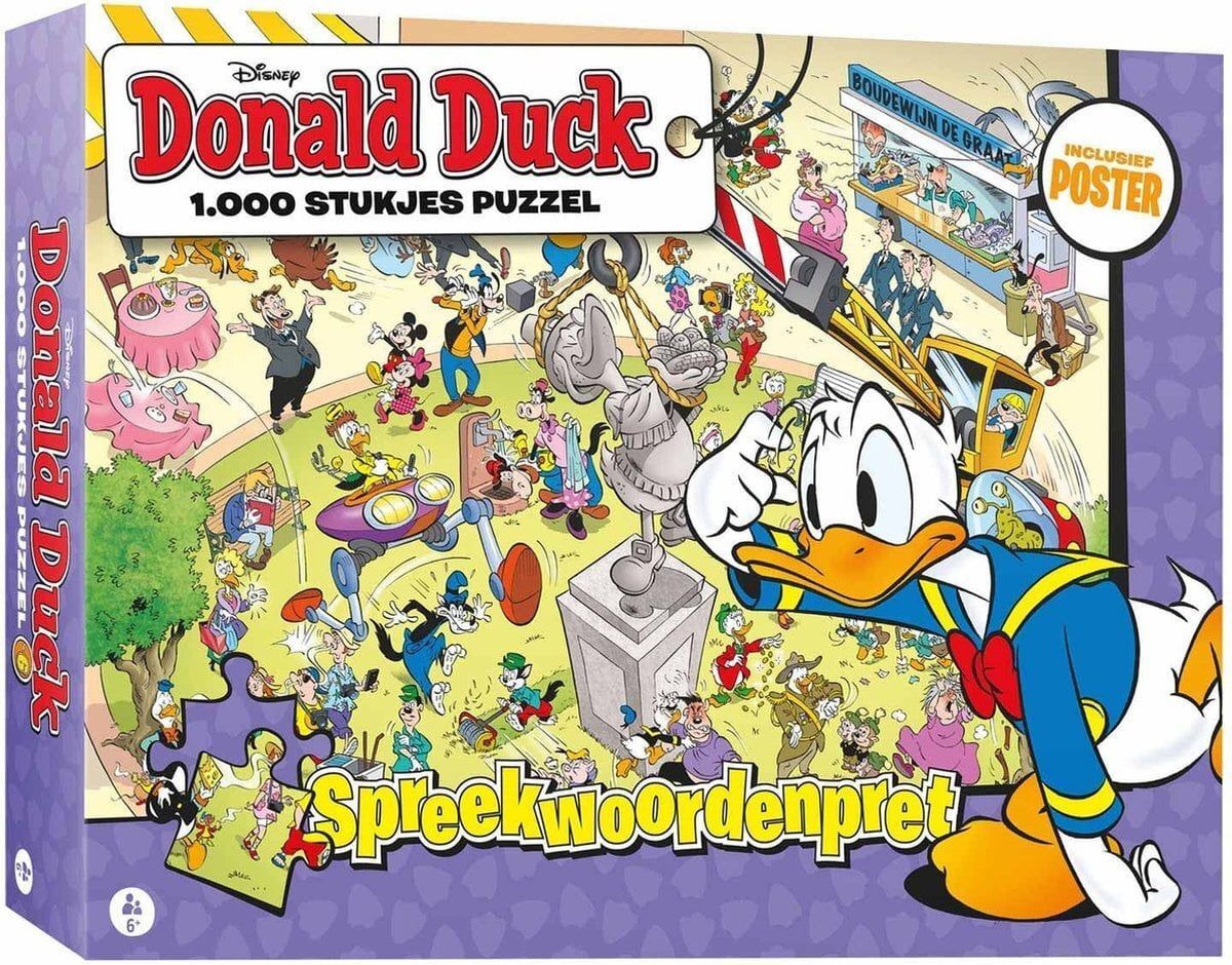 Disney Donald Duck puzzel