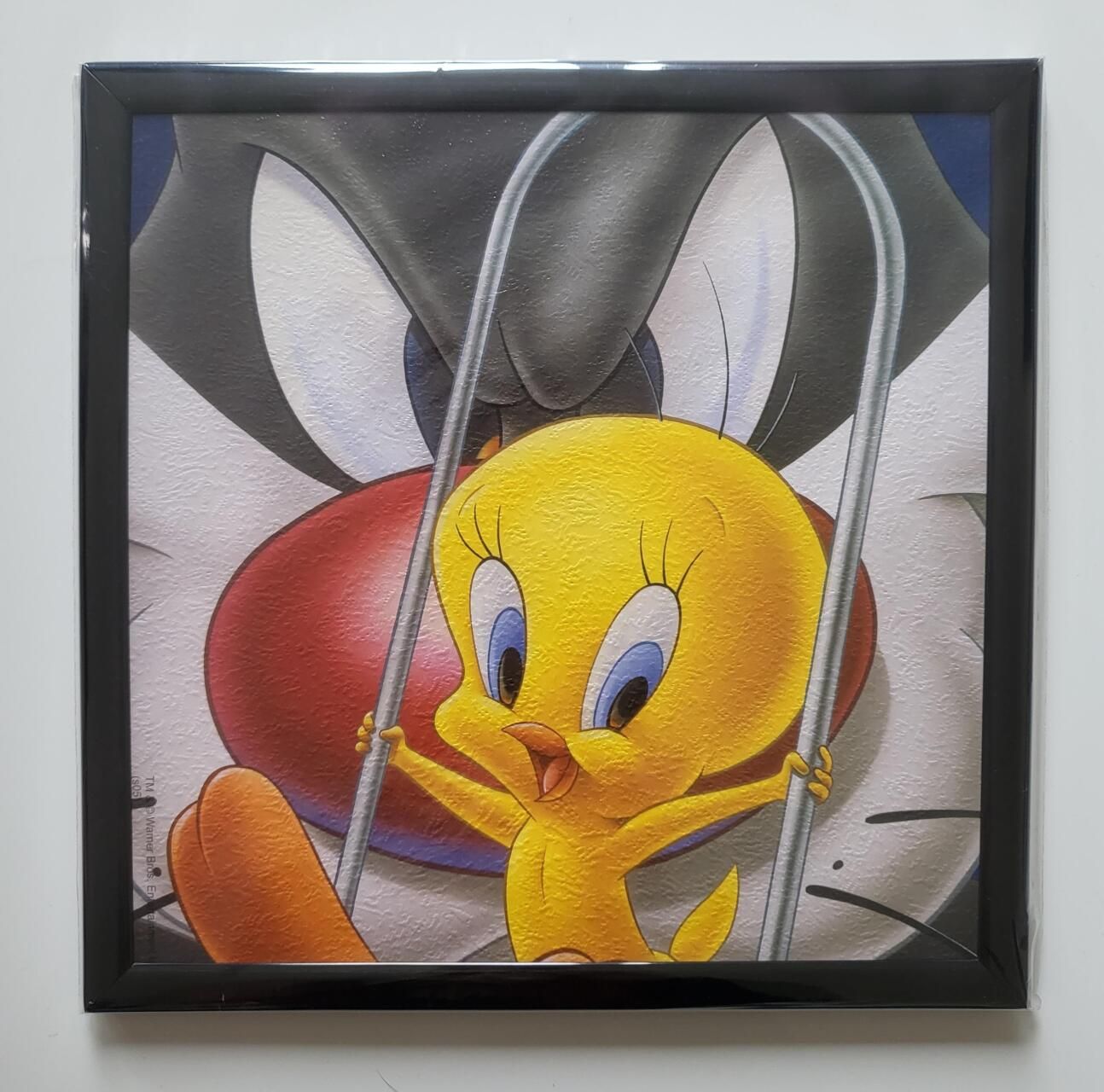 tweety en sylvester looney toones schilderij