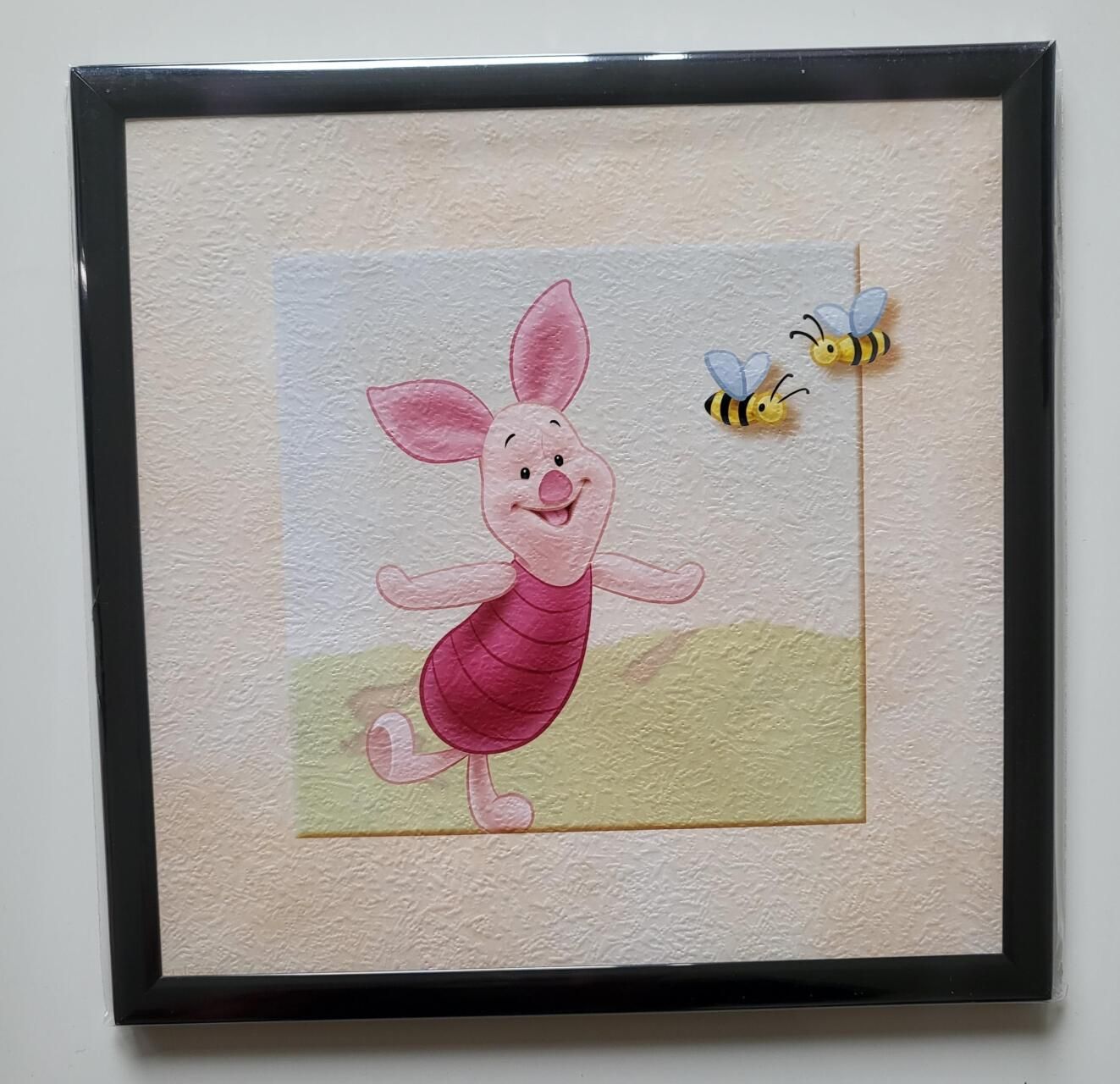 Winnie de poeh Knorretje Schilderij