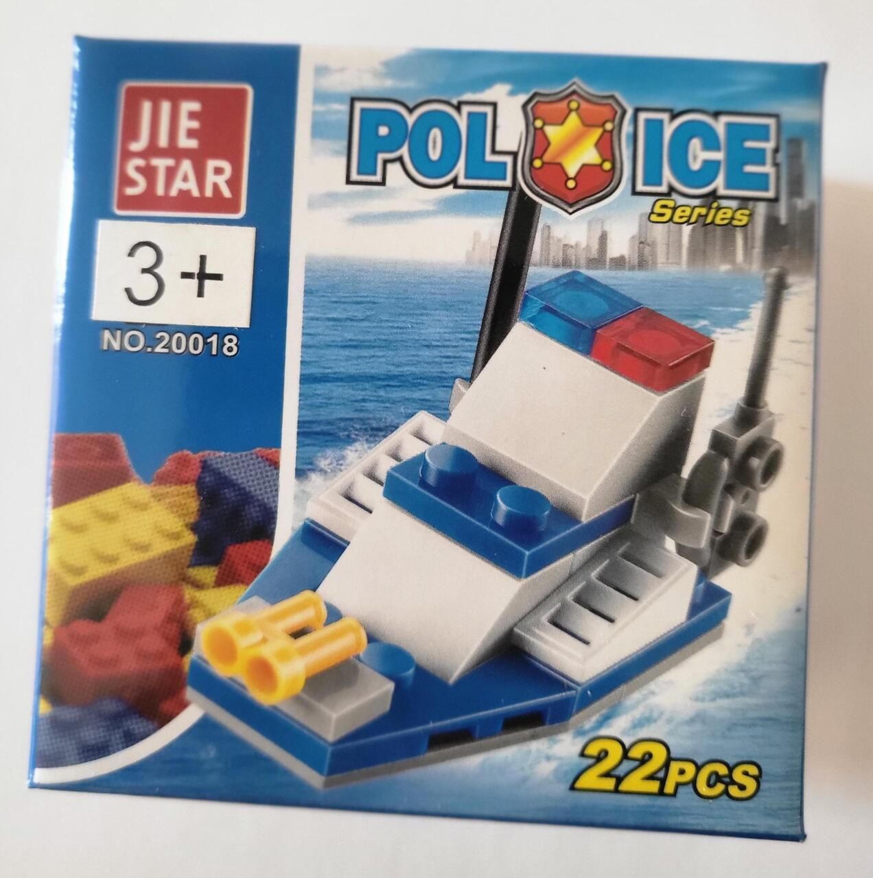 Police mini bouwstenen