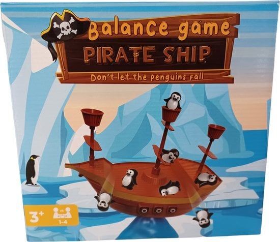 Balance game pirate ship