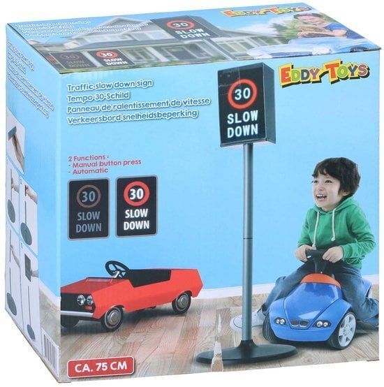 Elektronisch Speelgoed Verkeersbord 30 km/u Slow