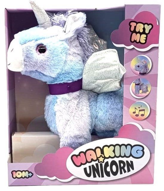 Wandelende Eenhoorn Paars/blauw