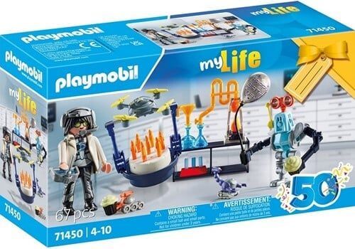 Playmobil My Life Onderzoekers met robots