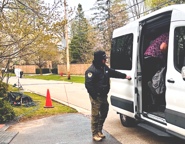 Howe Security providing security on film set | Chicago Suburbs
