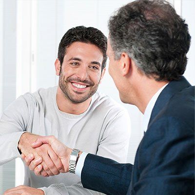 Deal — Handshake Between the Lawyer and the Client in Savannah, GA