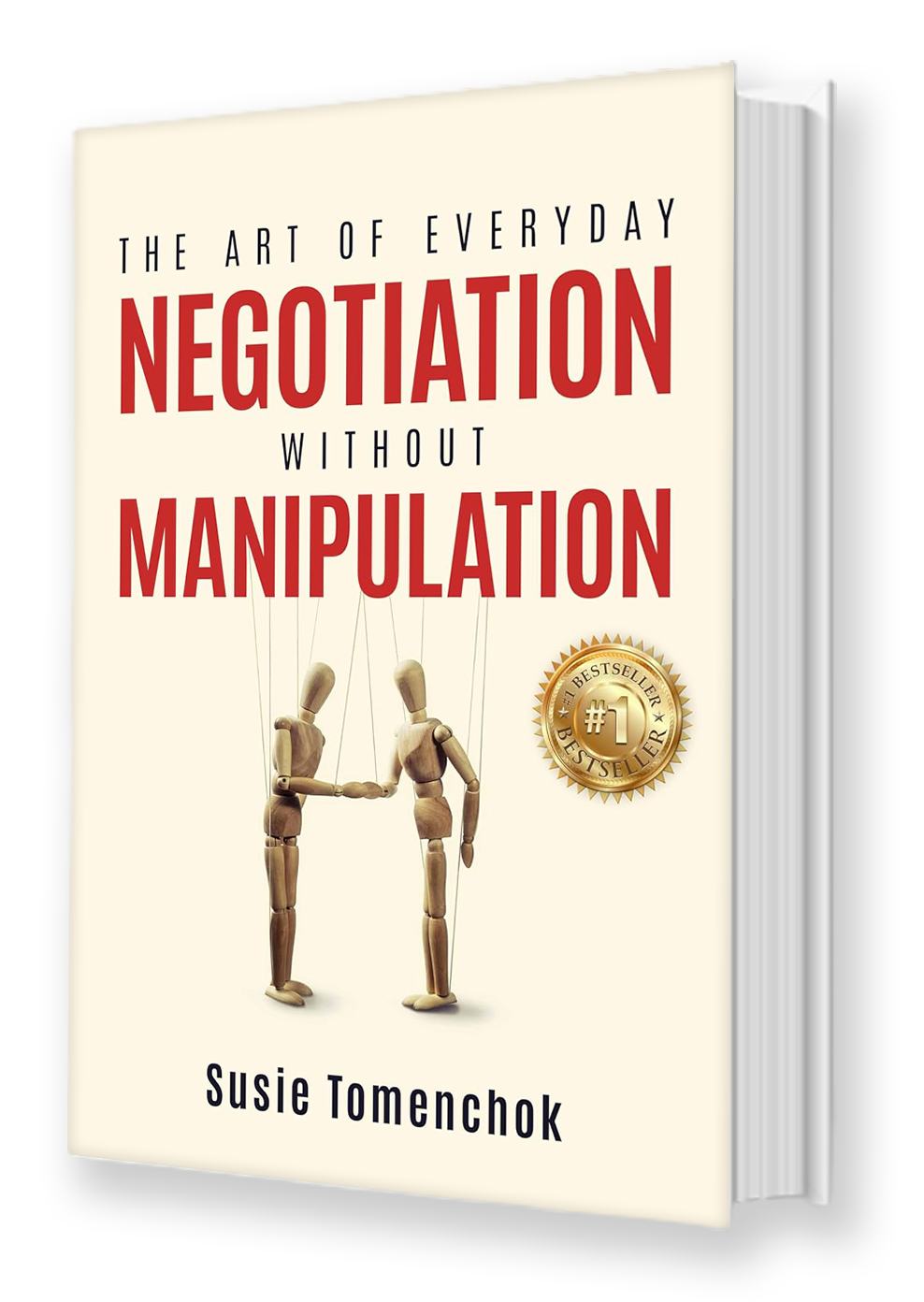 A book titled the art of everyday neg otia tion without man