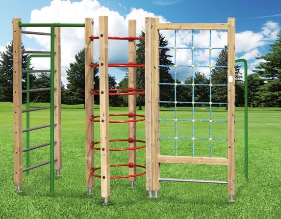 Attrezzature per bambini in legno