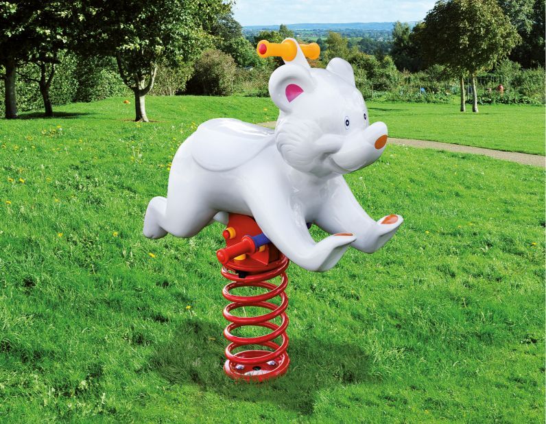 Dondolo in plastica resistente