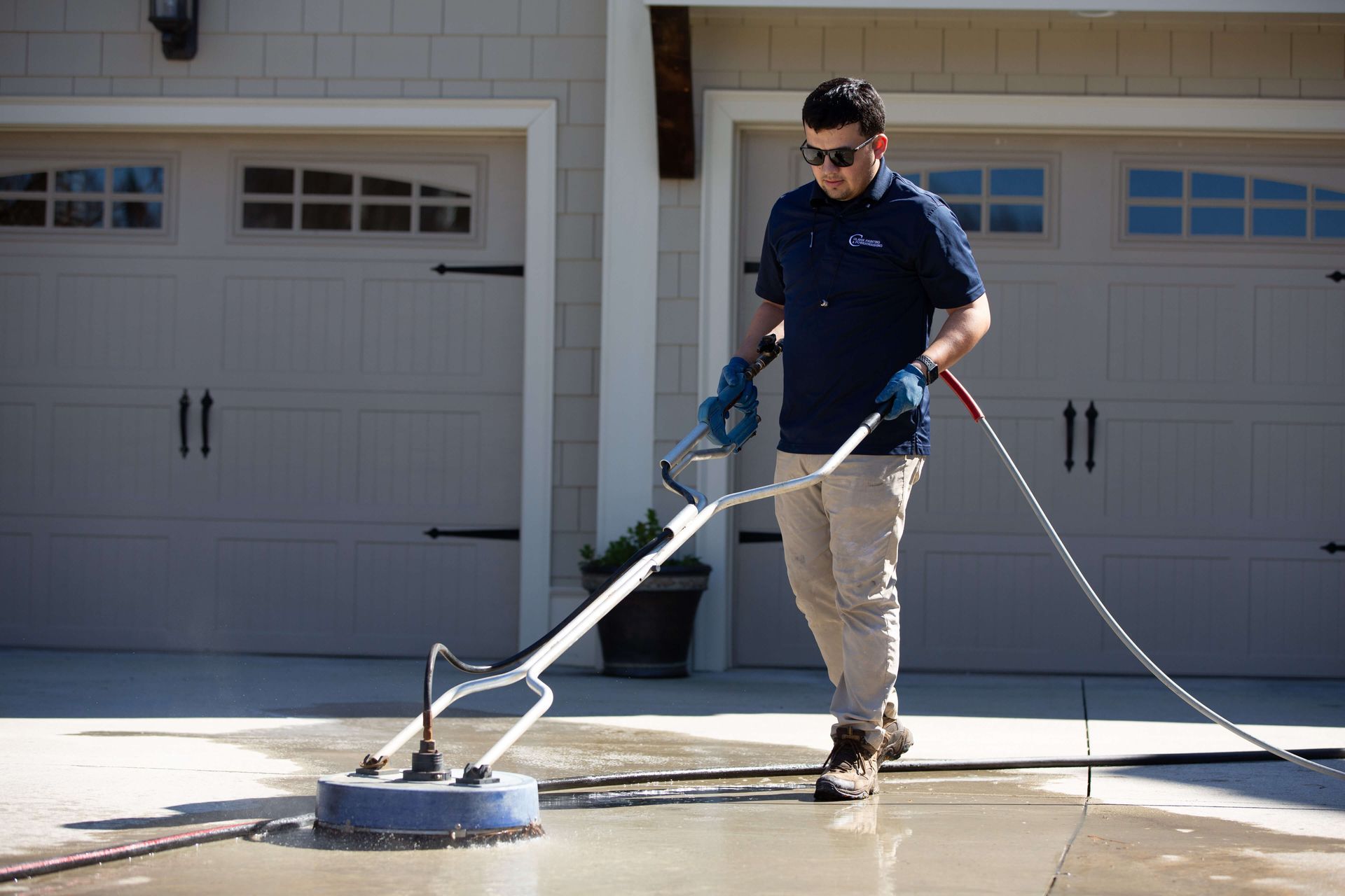 Powerwash Driveway