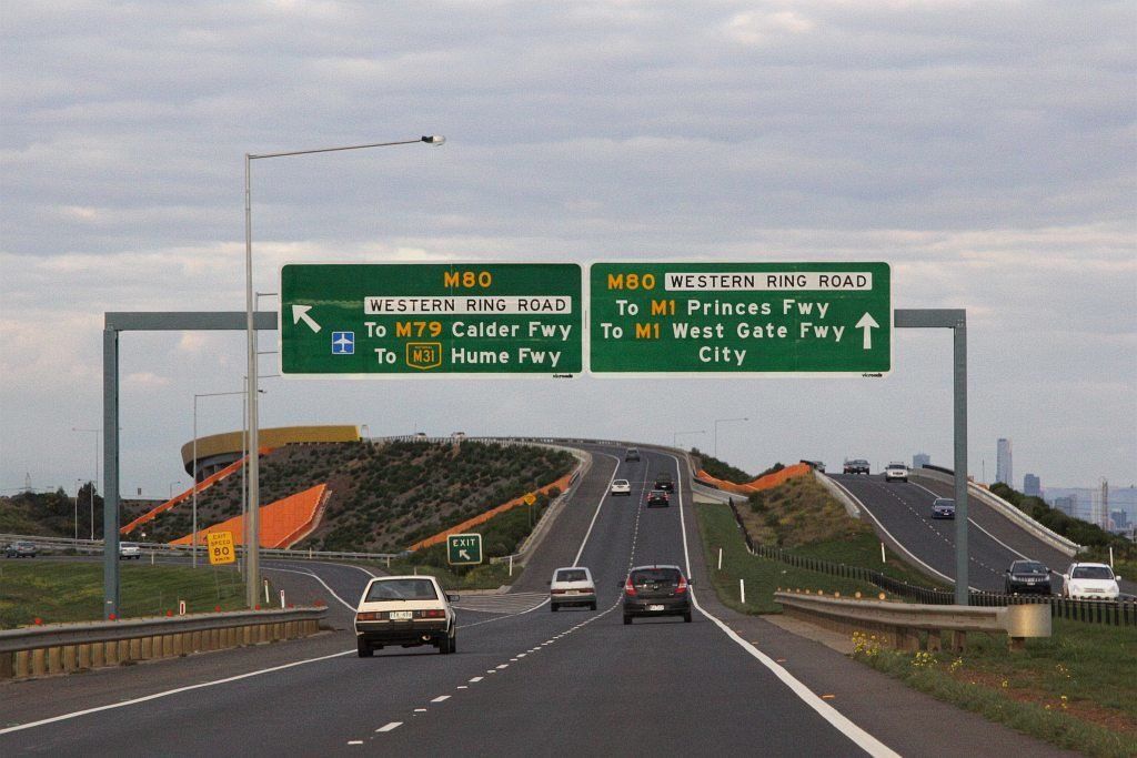 Melbourne Deer Park Western Ring Road Freeway Bypass