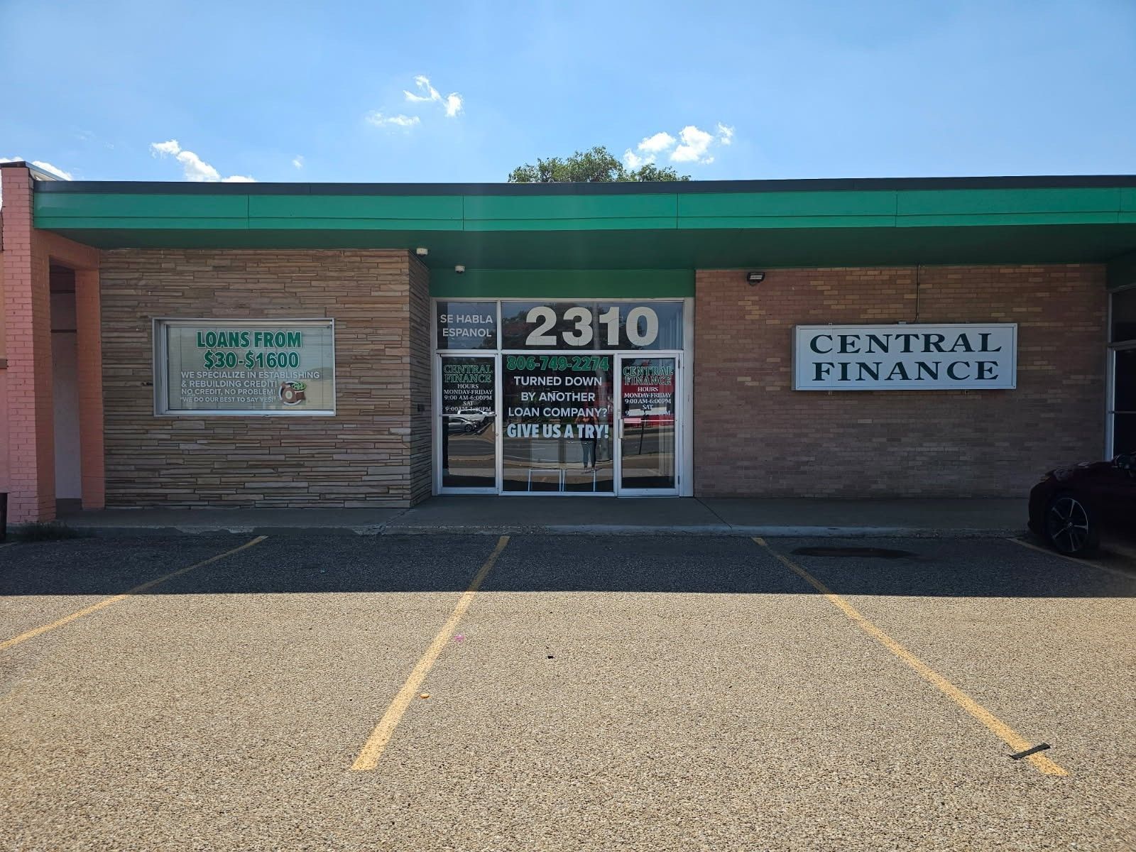 Central Finance - Lubbock