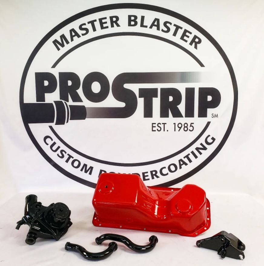 Red Tinted Parts — Fort Wayne, IN — ProStrip Professional Metal Refinishing, Inc.