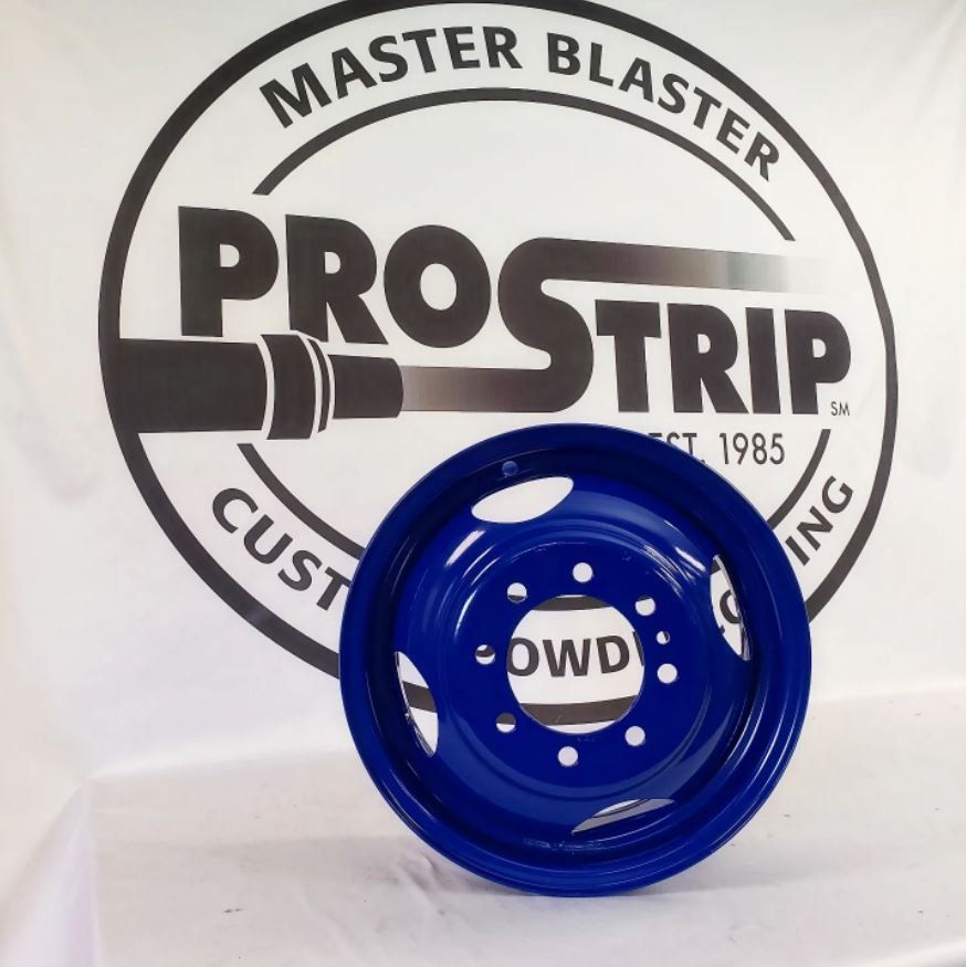 Blue Parts — Fort Wayne, IN — ProStrip Professional Metal Refinishing, Inc.