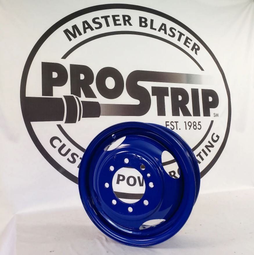 Blue Tinted Parts — Fort Wayne, IN — ProStrip Professional Metal Refinishing, Inc.