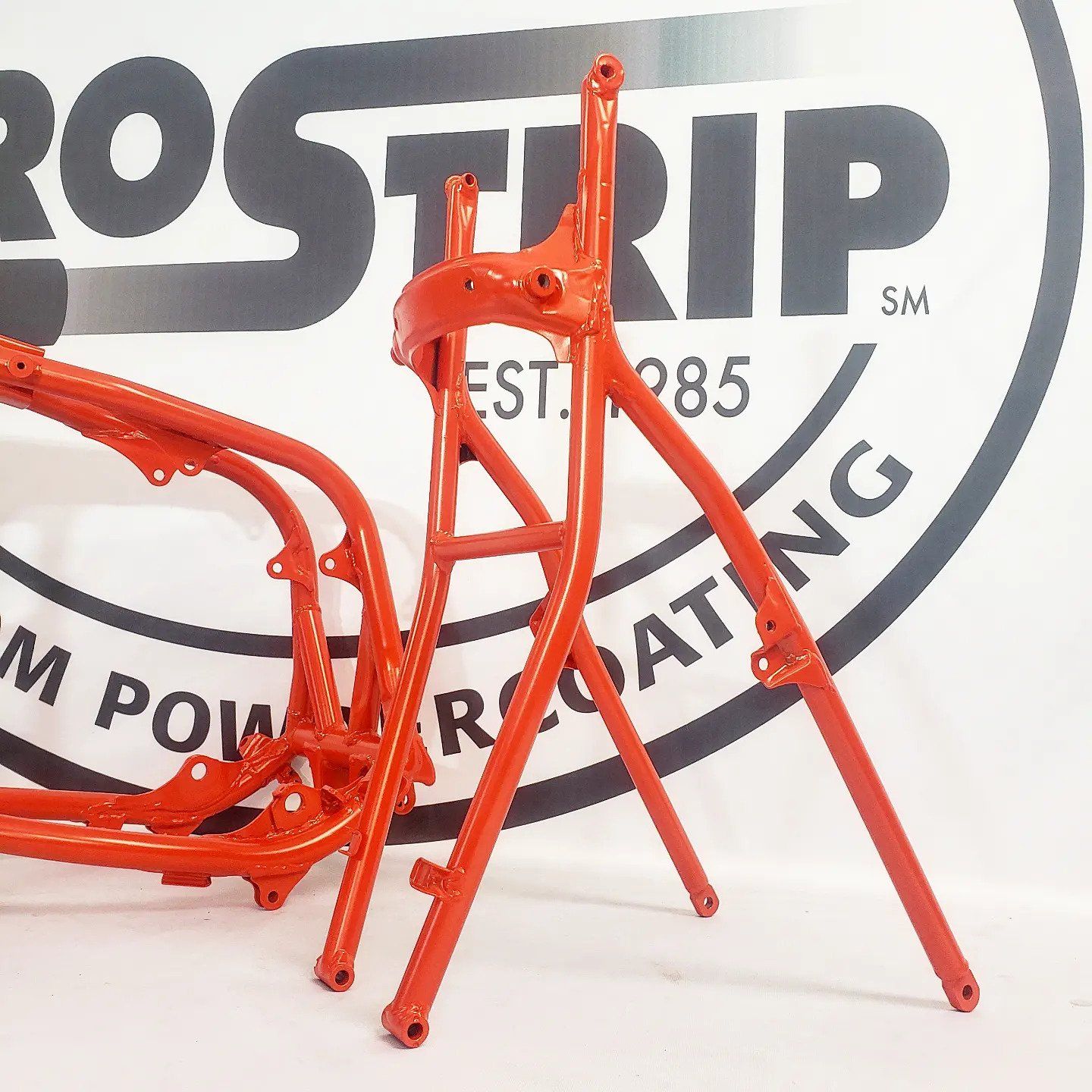 Painted Motorcycle Parts — Fort Wayne, IN — ProStrip Professional Metal Refinishing, Inc.