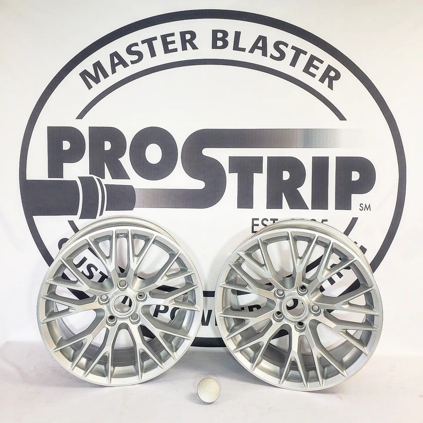 Silver Car Wheels — Fort Wayne, IN — ProStrip Professional Metal Refinishing, Inc.