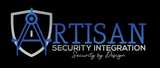 Artisan security integration logo on a black background