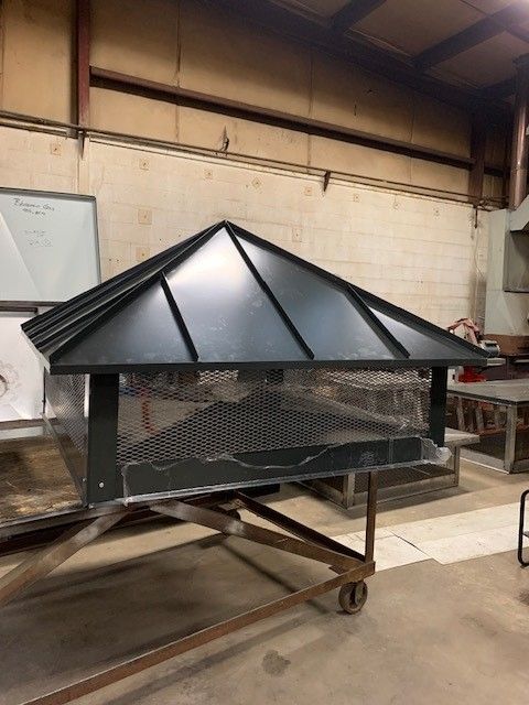 Finished metal roofing - Asheville, NC - B & H Environmental & Sheet Metal Contractors Inc.