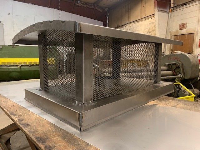 Chimney cap - Asheville, NC - B & H Environmental & Sheet Metal Contractors Inc.