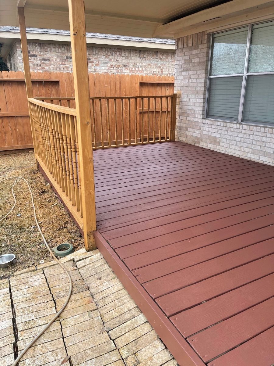 Staining After 1 — Houston, TX — Stain Your Fence