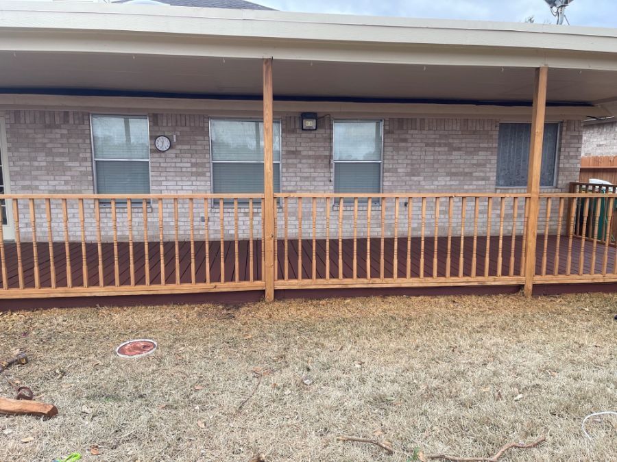 Staining After 2 — Houston, TX — Stain Your Fence