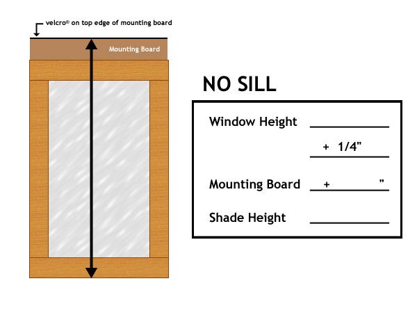 Measuring the Height of Your Window – Option 2, No Sill – Madison, WI – Creative Energy
