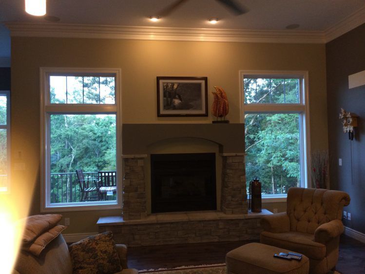 Peaceful Houses at Lot 254 — Dim Light Living Room in Marion, IL