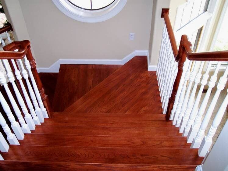 Beautiful Interior Design at Lake Moses — Wooden Stairs in Marion, IL