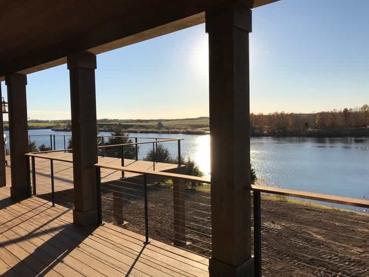 Engelhardt Lake View — View of Lake in Wooden House in Marion, IL