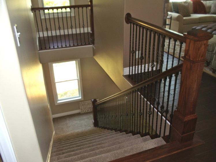 Customized Houses — Staircase View from Above in Marion, IL
