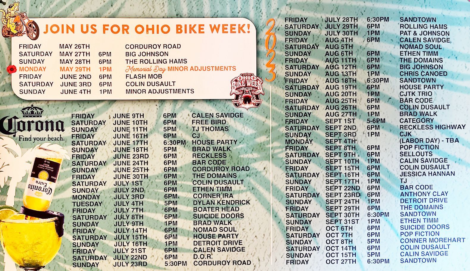 The Original Margaritaville waterfront restaurant Sandusky, OH